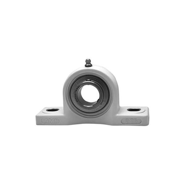 SINGLE ROW BALL BEARING - 1-1/2 IN. KANIGEN SET SCREW BLACK PILLOW BLOCK